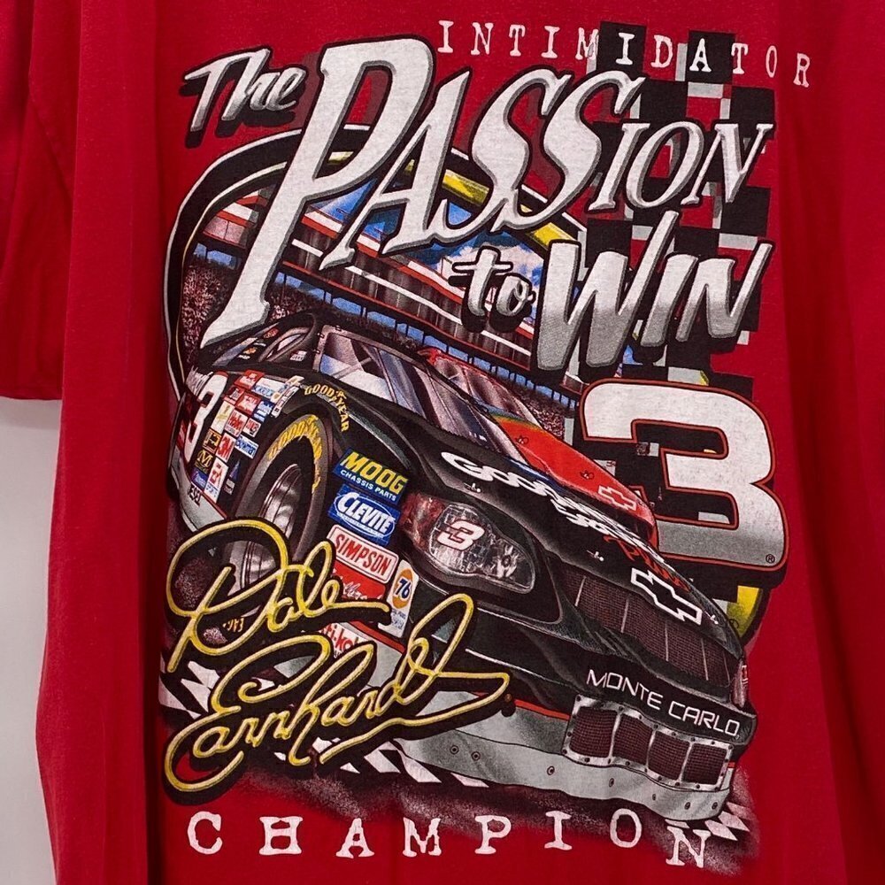 Chase Authentics Nascar Intimidator Tee Shirt Men… - image 2